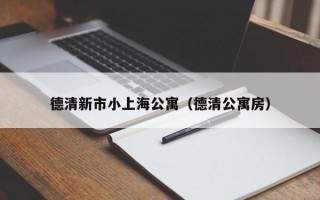 德清新市小上海公寓（德清公寓房）